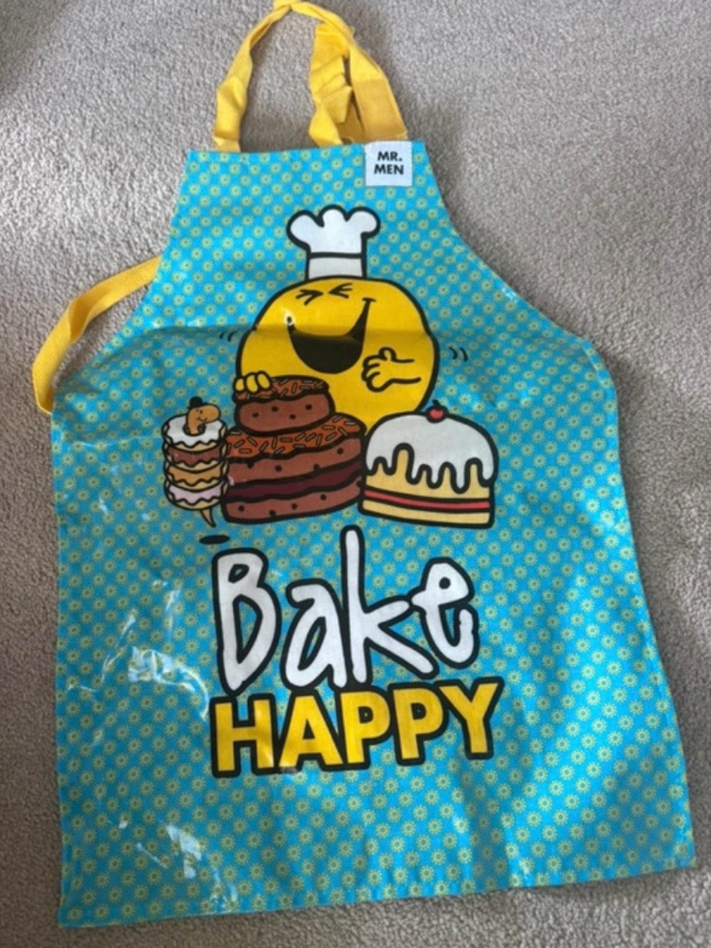 Mr Men “Bake Happy” Kid’s Apron